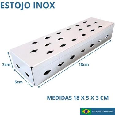 Imagem de Estojo Inox Perfurado-p/ Esterilização Em Autoclave - ODONTÉCNICA, 18x