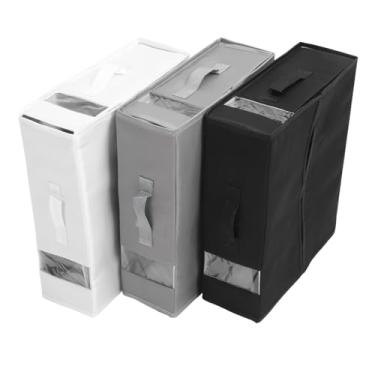 Imagem de Depisuta 3pcs Campa Organizadores e Armazenamento, Recipiente de Caixa de Armazenamento de Roupas de Cama Dobrável para Manta, Conjunto de Tampa de Edredão, Lençóis, Travesseiro,