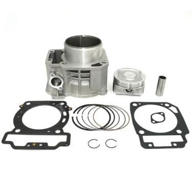 Imagem de 96mm de 600cc Kit de junta do pistão de cilindro compatível, aplicável a Dune Buggy CF600/CF196/Z6/625/ATV/UTV/F3 Motor Sleeve Piston Ring