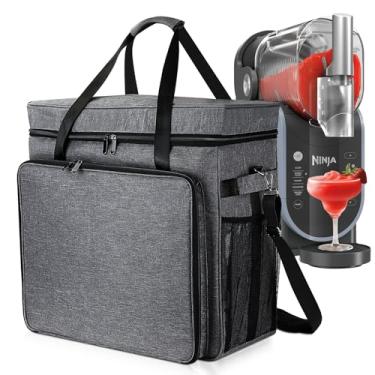 Imagem de Bolsa de transporte para máquina de slushie, bolsa portátil para máquina de fazer bebidas congeladas para máquina Ninja Slushie FS301C/FS301/FS299, acessórios para máquina de lama