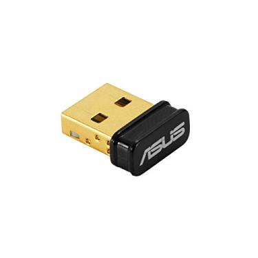Imagem de ASUS USB-BT500 Bluetooth 5.0 adaptador USB com design ultra pequeno, compatível com Bluetooth 2.1/3.x/4.x