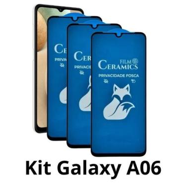 Imagem de 3UN Película Fosca Privacidade para Samsung Galaxy A06 - NoBrand