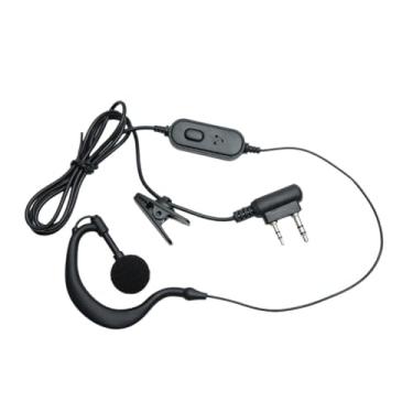 Imagem de Fone De Ouvido Para Rádio Portátil Comunicador Intelbras Baofeng Multilaser