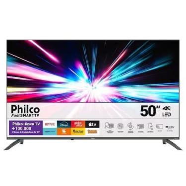 Imagem de TV 50" 4K Roku Philco