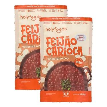 Imagem de Kit 2X: Feijão Carioca Temperado Holysoup 120g