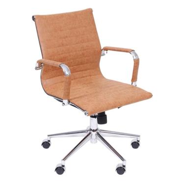 Imagem de Cadeira Madrid Retro Marrom Or Design - Caramelo