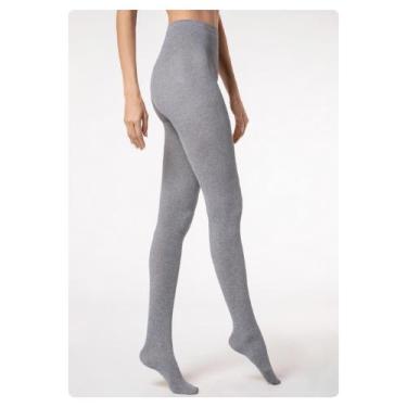 Imagem de Meia-Calça Opaca Fio 80 Loba 5767-001 - Lupo, Cinza, GG