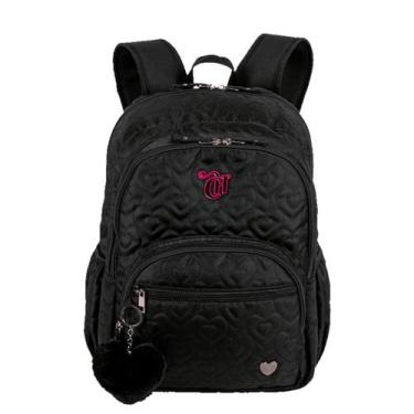 Imagem de Mochila Grande Sestini Capricho Crush Preto