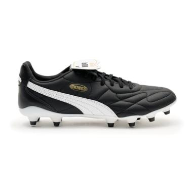 Imagem de PUMA King Top Firm Ground/Artificial Ground PUMA Preto/PUMA Branco/PUMA Dourado 11 D (M)