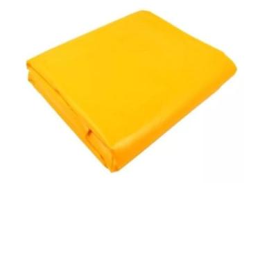 Imagem de Prolona Flex Plus Lona de Polietileno, 5x4 Metros, Amarela, 300 Micras, Impermeável, para Obras e Camping