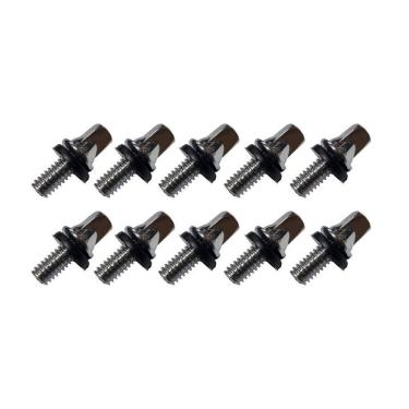 Imagem de Kit 10 Parafuso Para Pedal De Bumbo Bateria 12Mm X 5Mm 7/32