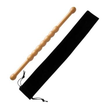 Imagem de Ysyqkn Rolo de Massagem, Ferramenta de Massagem, Acessórios para Gua Sha, Ferramenta de Raspagem, Bastão Terapêutico para Alívio de Dores Musculares, com bolsa de armazenamento, Grande