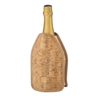Imagem de Cooler Térmico Bolsa Térmica com Gel para Vinho Espumante Brasil do Vinho (Cortiça)