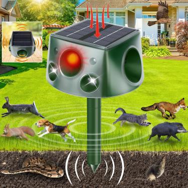 Imagem de Repelente solar ultrassônico de animais - simian-qgq-corn-2025.7.7