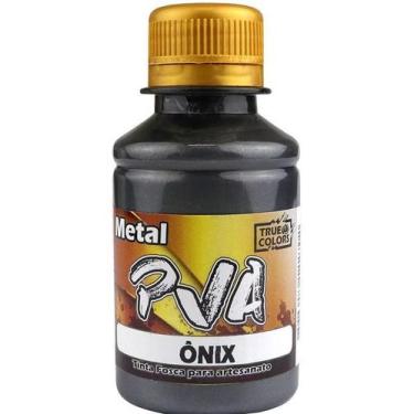 Imagem de Tinta PVA Metal True Colors - Cor 7997 Novo Preto Ônix - 100 ml - no-b