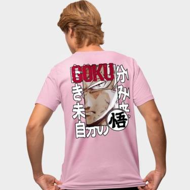 Imagem de Camisa Camiseta Genuine Grit Masculina Estampada Algodão 30.1 Goku Dra