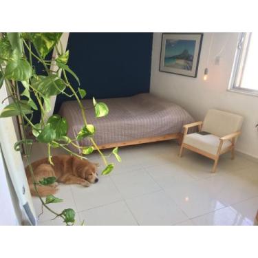 Imagem de Cama Casal Oriental Penafort 138x188x25 Cor Natural Resinado