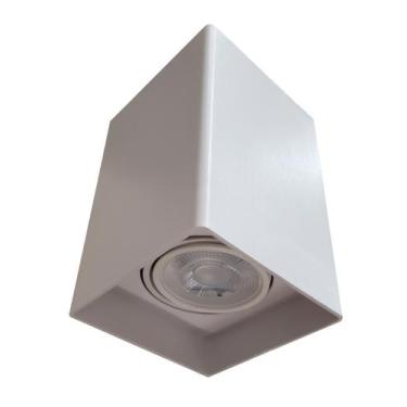 Imagem de Spot Sobrepor Teto Pergolado C/ Lâmpada Dicroica Gu10 Mr16 - Bela Home