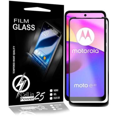 Imagem de Película De Vidro 3d Borda Curvada compatível Moto E40 XT2159 - Cell I