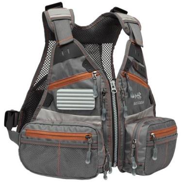 Imagem de Colete de pesca Bassdash FV09 para crianças com vários bolsos