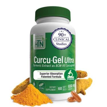 Imagem de Suplemento Health Thru Nutrition Curcu-Gel 650 mg BCM-95