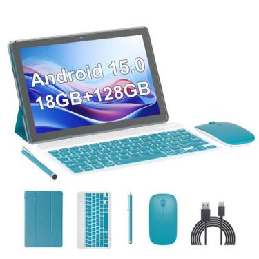 Imagem de Tablet YQSAVIOR Android 15 10 polegadas 18 GB RAM 128 GB ROM 6000mAh