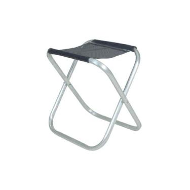 Imagem de Banqueta em Alumínio Dobrável Preta Bel, Único