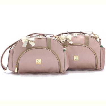 Imagem de Kit Bolsas Maternidade Bebe Menina Menino - M, P E Trocador