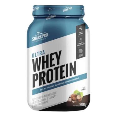 Imagem de Ultra Whey Pote 900g Avelã Shark Pro