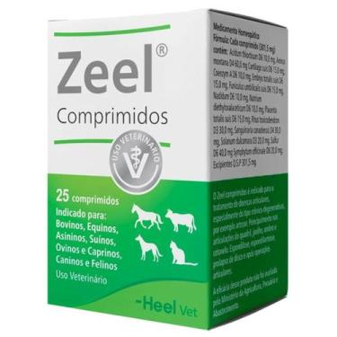 Imagem de Zeel Frasco Com 25 Comprimidos Veterinário - Heel Vet