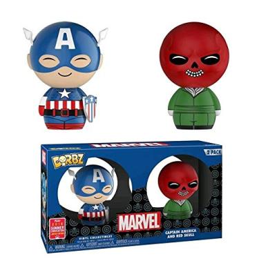 Imagem de Marvel - Captain America and Red Skull 2-Pack Dorbz Funko Store Stickered 2018 San Diego Summer Convention Exclusive