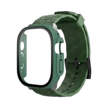 Imagem de Pulseira De Relógio Com Padrão De Futebol De 49mm 45mm 44mm 41mm 40mm 