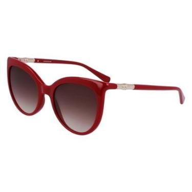 Imagem de Óculos de Sol Longchamp LO720S 600 - Vermelho 54-Feminino
