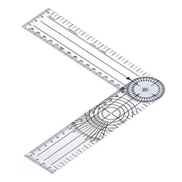 Imagem de Goniômetro Grande 360 Graus Fisioterapia Membros Articular