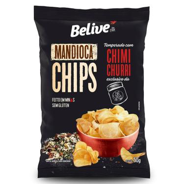 Imagem de Chips Mandioca Chimichurri Belive 50g