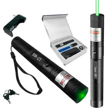 Imagem de Caneta Laser Pinter Ultra Forte Verde Longo Alcance Caneta Verde Para Apresentação De Slides Apresentador Passador de Slides Sem Fio com Laser