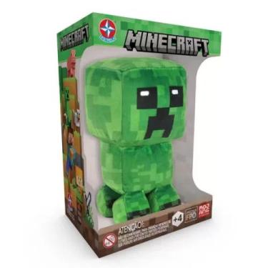 Imagem de Creeper Minecraft Pelucia - Estrela