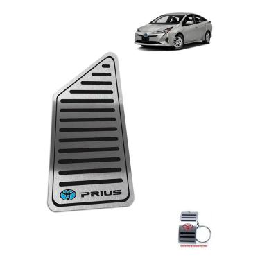 Imagem de Descanso De Pé Toyota Prius 2016 A 2020 Em Inox Preto