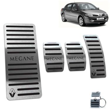 Imagem de Pedaleira Com Descanso Megane 2006 A 2011 Manual Preto