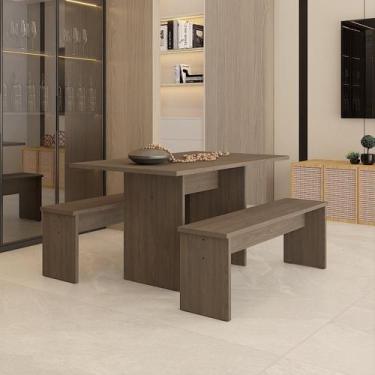 Imagem de Mesa de Jantar 135 Cm X 80 Cm X 74 Cm - Metalig