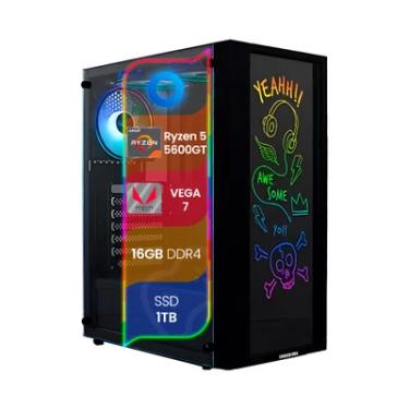 Imagem de PC Gamer Concórdia Processador Ryzen 5 5600gt Memória 16gb SSD 1TB Fonte 600w WINDOWS 11 Pro