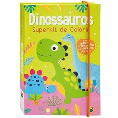 Imagem de Superkit De Colorir: Dinossauros - BRASILEITURA, 3