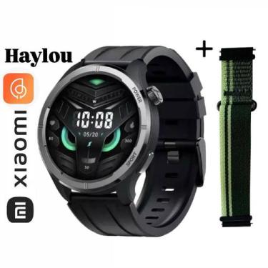 Imagem de Relogio Smartwatch Xiaomi Haylou Solar Neo Amoled Branco A Prova Dagua