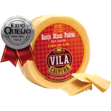 Imagem de Queijo Minas Padrão Zero Lactose Vila Caipira 500g - Sabor Autêntico e Sem Lactose, Perfeito para Dietas Especiais!