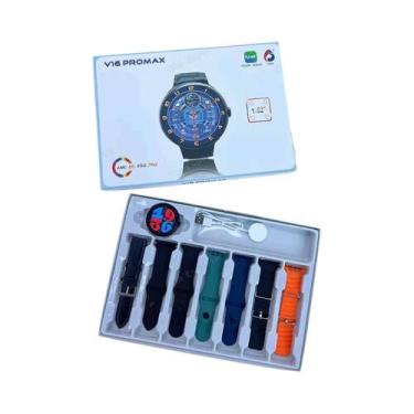 Imagem de Smartwatch AMOLED HD Para Mulheres E Homens Com ECG, NFC, GPS, Chamada