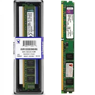 Imagem de Memória RAM para PC DDR3 8GB 1333MHz Kingston KVR1333D3N9 8G