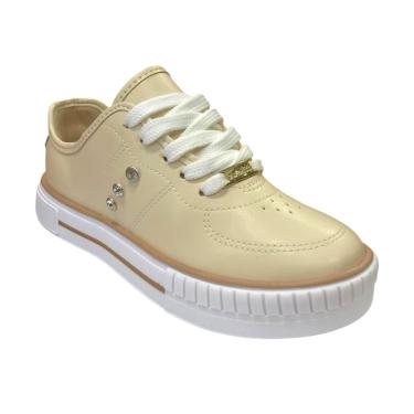 Imagem de Tênis Casual Menina Molekinha Brilho Nude/Dourado 2565.116