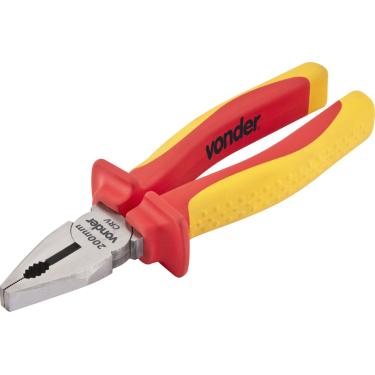 Imagem de Alicate universal 8" vde cromo vanádio isolado 1000v Vonder