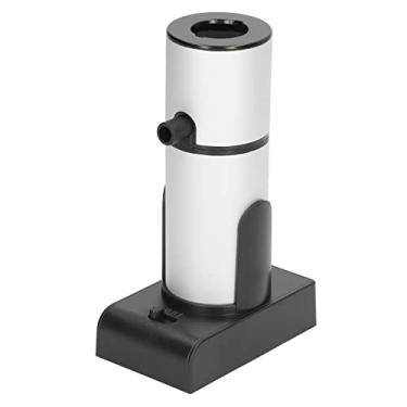 Imagem de Generic Fumante de Coquetel de Bebida, Arma Infusora de Fumaça de Tamanho Mini, Design Dividido Destacável, Liga de Alumínio e Zinco Com Filtro para Cozinha (Prata)