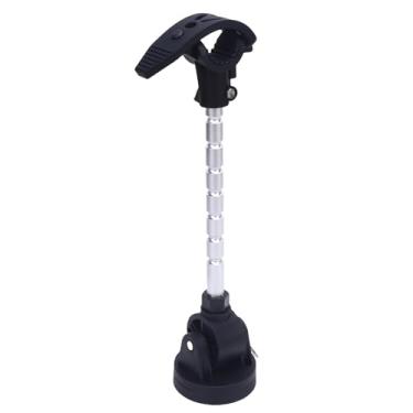 Imagem de GLOGLOW Suporte Estabilizador de Motor de Pesca, Suporte Ajustável Em Liga de Alumínio para Modelos Minn Kota, Reduz a Vibração e Aumenta a Estabilidade Durante a Navegação